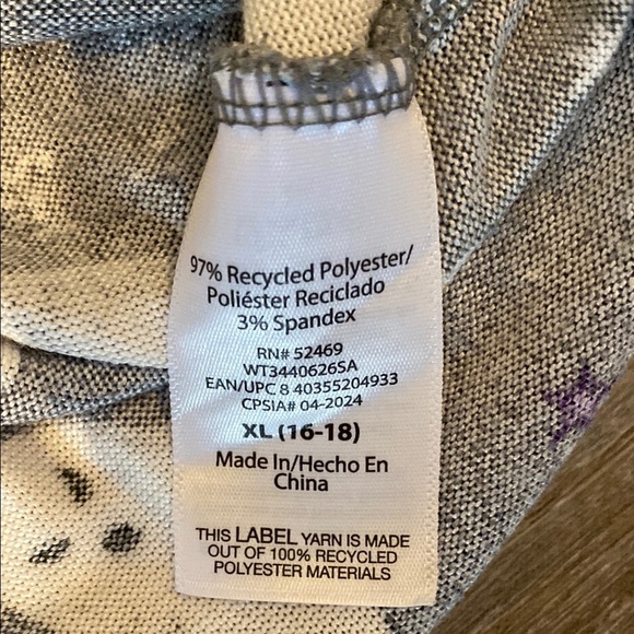 Ghost Print Short Sleeve Tee  Cropped pants PJ SET VERY SOFT - Picture 7 of 13